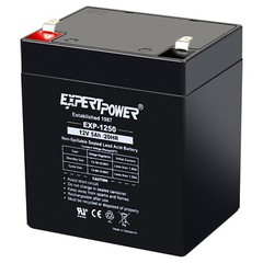 12V 5AH Rechargeable SLA Battery Replaces 12 Volt 4AH 4.5AH for Alarm System