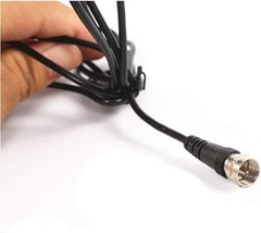 Indoor Rabbit Ear TV Antenna for Universal Clear HDTV VHF UHF Dual Loop Coaxial