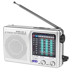 Portable Radio Retro Pocket Size Portable Am Fm Radio Easy to Carry