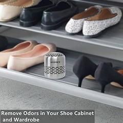 Refrigerator Deodorizer, Odor Eliminator,Last up to 10 Years Stainless Steel