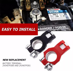 LOT Battery Terminal Connector Top Post Positive Negative Heavy Duty Universal