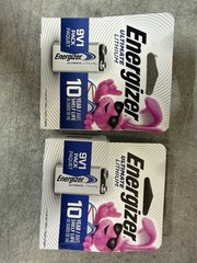NEW Energizer Ultimate Lithium 9V1 (2pack)
