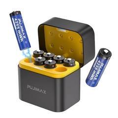 8 Pack 1.5v AA 4255mWh Rechargeable Lithium Battery with USB-C Smart Charger
