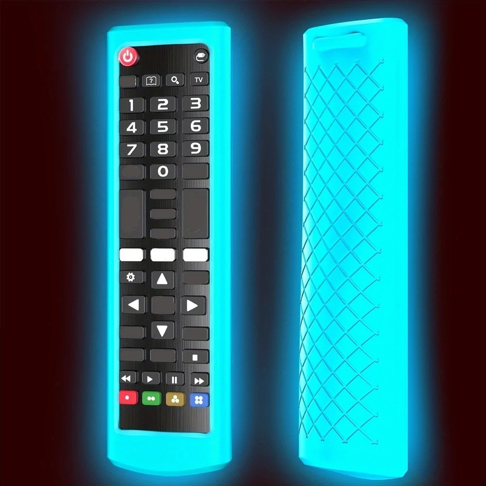 Anti-Slip Silicone LG Remote Control Cover Glow In Dark TV Remote Luminous Case