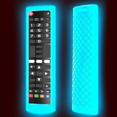 Anti-Slip Silicone LG Remote Control Cover Glow In Dark TV Remote Luminous Case