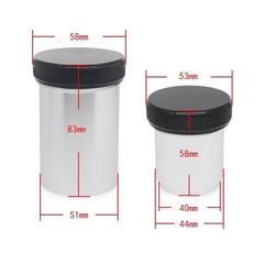 Aluminum Alloy Welding Radiator Cap Compatible with 1.5 in and 2 in Pipes
