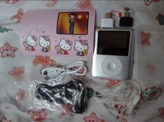 Kawaii Hello Kitty Sticker Ipod Unbranded MP3 Player Pink Design