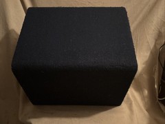 Sony Xplod Sub Speaker 10” Vintage Crunch Powerstation Enclosed LED LIGHT UP BOX