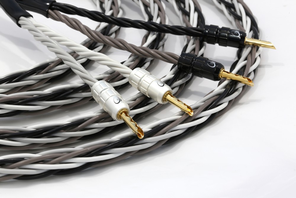 KnuKonceptz Krux Interlaced Braided 8 Gauge Bi-Wire Speaker Wire Cable 8′ Pair