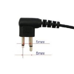 For Motorola DTR RMM 2050 RMU 2040 2043 2080 DLR Ear Hook Headset w/ Microphone
