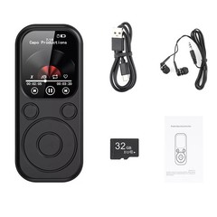 32GB MP3 Player Bluetooth 5.4 with 1.8″ IPS Screen FM Radio Recorder E-Book