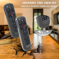 Cover for Dish Network Remote, Case TV Remote Control Black Non-glow