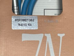 Acrolink 7N-A2110III RCA Cable 1.5m Pair Hi-End Interconnect Boxed Manual Tested
