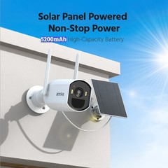 ANNKE 5MP PTZ Wireless Security Camera 20X Optical Zoom Two-Way Talk Auto Track