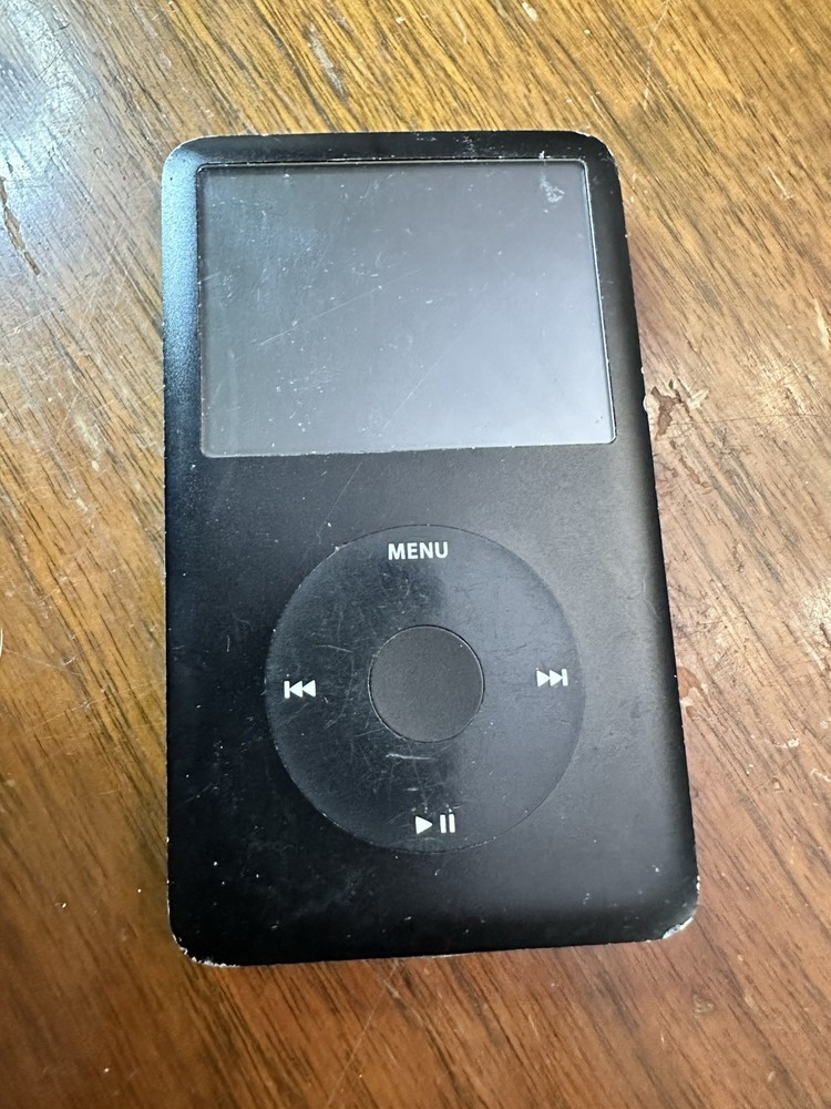 Apple iPod Classic 6th Generation 80GB Black – For Parts/Repair, Not Turning On