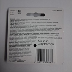 4 Count Duracell A23 12 Volt Batteries MN21 MN23 23AE 21/23 GP23 23A 23GA