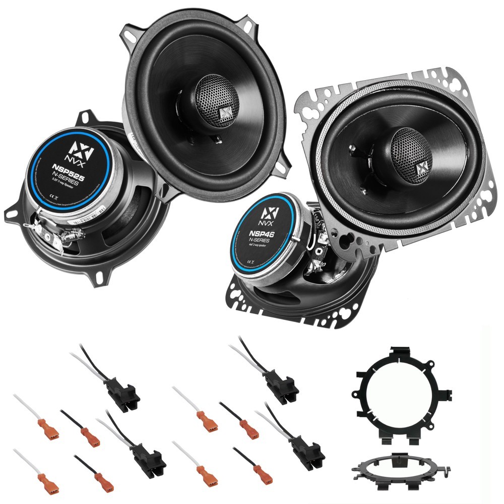 NVX Complete N-Series Speaker Upgrade Kit for 99-07 Chevy Silverado
