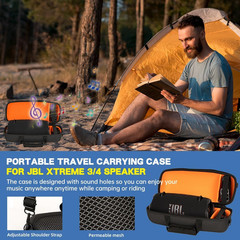 Hard Carrying Case for JBL Xtreme 3 Xtreme 4 Bluetooth Speaker Waterproof