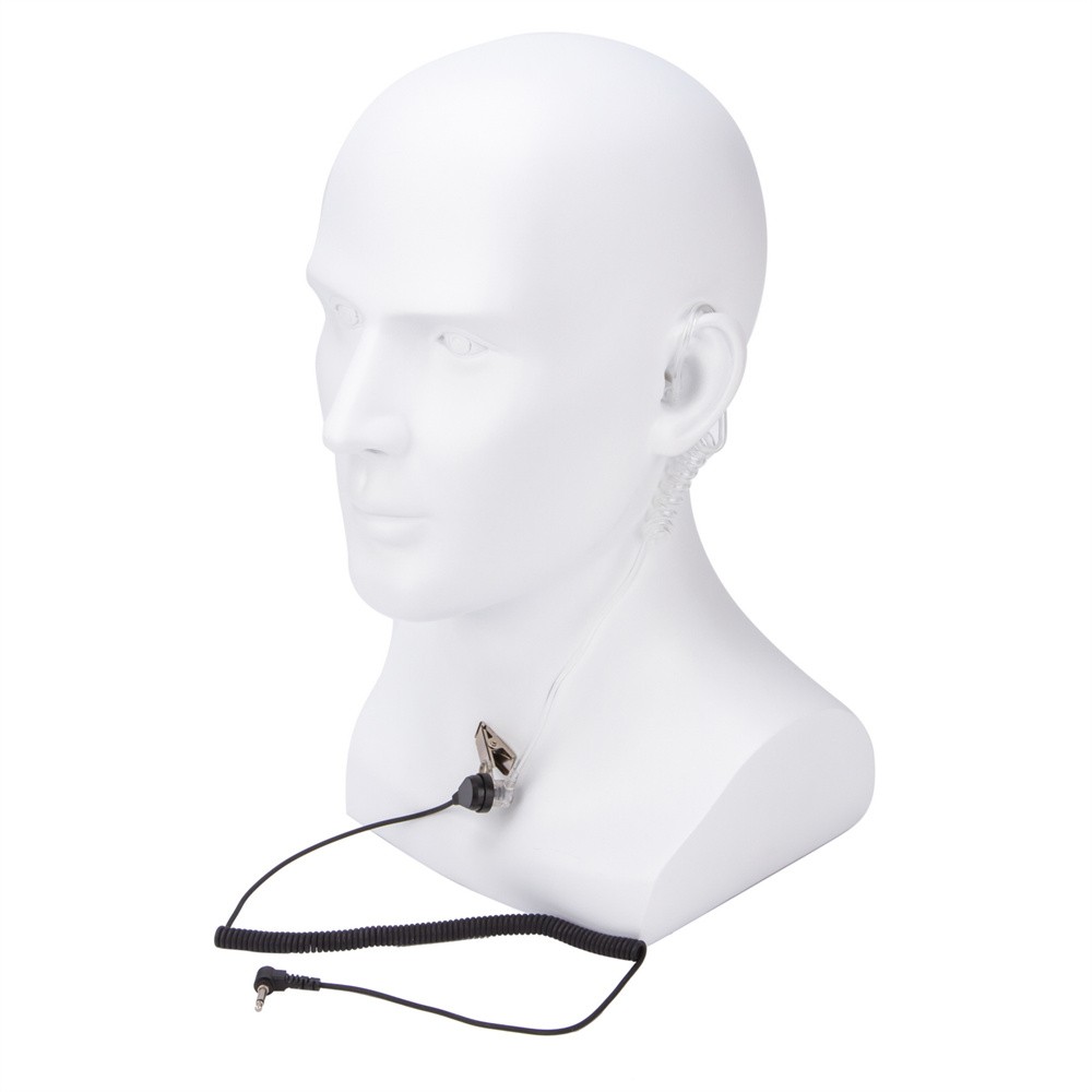 3.5mm Air Acoustic Sound Tube Headphones Listening Earpiece Rugged Design
