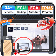 ThinkScan 689BT Car System Diagnostic Scanner TPMS IMMO 34+Services FREE UPDATE