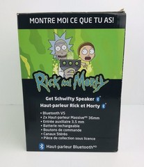 ThinkGeek Rick and Morty Get Schwifty Giant Head Bluetooth Speaker Adult Swim