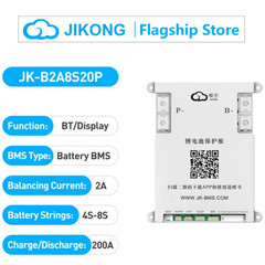 JIKONG BMS 3S 4s 5s 6s 7s 8s 100a 200a 300A Smart bms Lifepo4 Li-ion Lithium 12v