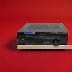 WORKING SONY STR-DE345 AM FM STEREO DIGITAL RECEIVER 5.1 CHANNEL DOLBY A/V ^