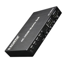 4K 60hz HDMI Matrix 2×4 2 In 4 Out Switch Splitter PC TV Audio Video Converter