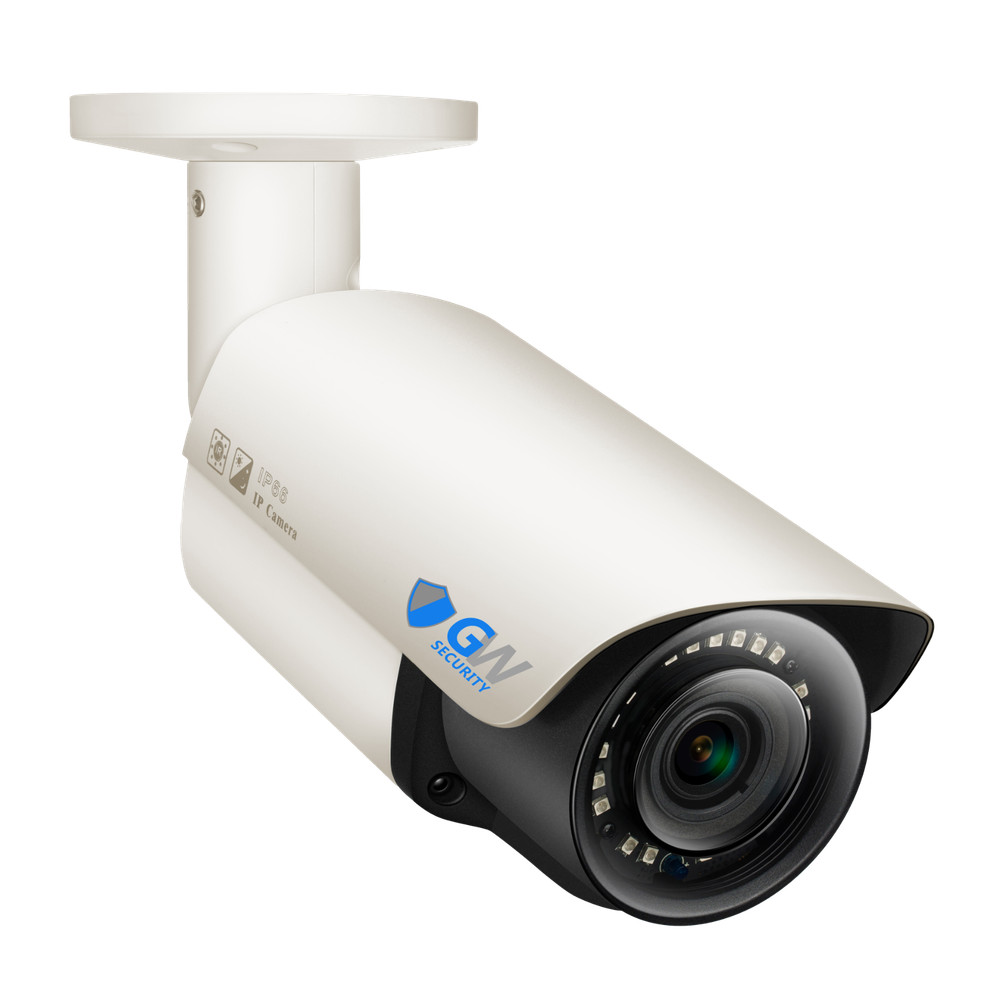 8MP 2160p Ultra HD 4K IP 4X Optical Motorized Zoom Bullet PoE Security Camera