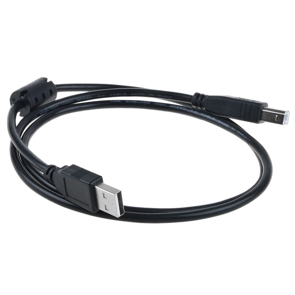 3.3 Feet USB 2.0 Type A Male to B Male Printer Cable Black