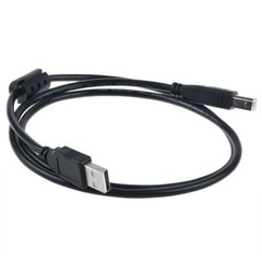 3.3 Feet USB 2.0 Type A Male to B Male Printer Cable Black