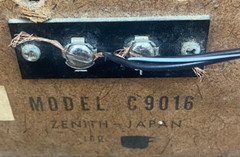 1960s Zenith Wood Wooden 13″ x 10″ x 8″ Book Shelf Speakers Works