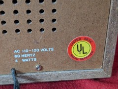 Audition Model 2929 Vintage AM-FM Table Radio Made in Hong Kong, Nice, Video!