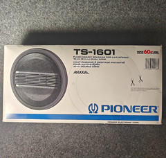 Pioneer TS‑1601 6.5″ Dual Cone Car Speakers 60W NEW Open Box