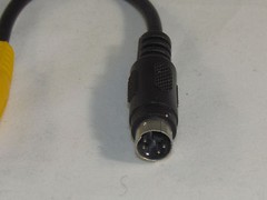 4 PIN S-VIDEO Male To AV TV RCA Plug Female Cable M to F adapter 4pin S Video