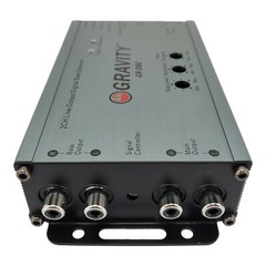 Gravity DBE 2 Channel Line-Output Converter W/ Digital Bass Enchancer Epicenter