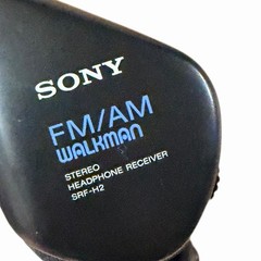 Sony SRF-H2 FM/AM Walkman w/Flexible Antenna Adjustable Headband Works