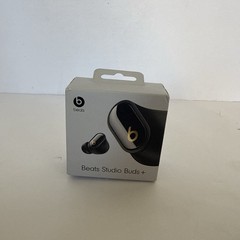 NEW SEALED Beats Studio Buds Plus Black/Gold ANC Wireless Earbuds