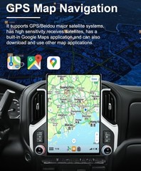 For Chevrolet Silverado GMC Sierra 2019-2022 Vertical Screen 2K 15.6″ GPS radio