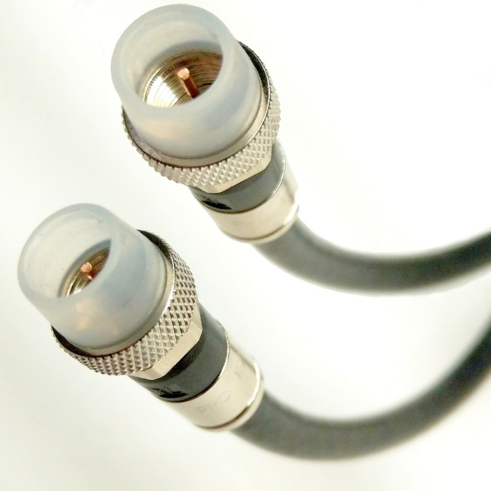 SOLID COPPER 3GHz RG6 Satellite Coax Cable 18AWG 75 Ohm CL2, Custom Cut to 200ft