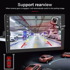 10.1 inch Single Din Android Touchscreen Car Stereo 1 Din Bluetooth Car Radio