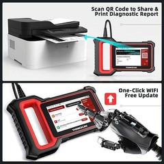 Thankscan Plus S6 OBD2 Scanner ABS SRS Engine Code Reader Diagnostic Scan Tool