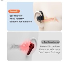 King Lucky i31PRO Open Ear Headphones Wireless Bluetooth 5.3 Earbuds Ear Hanging