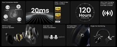 OneOdio Studio Max 1 Wireless Over-Ear DJ Headphones Hi-Res/LDAC Audio