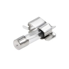 30Pcs Fuse Clips for 3.6x10mm Glass Ceramic Tube Holder Clamps Silver