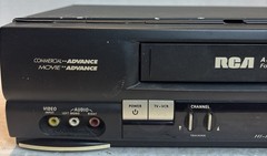 RCA 4 head AccuSearch VCR—model VR634HF—Parts/repair—No remote—SHIPS IN 24 HOURS