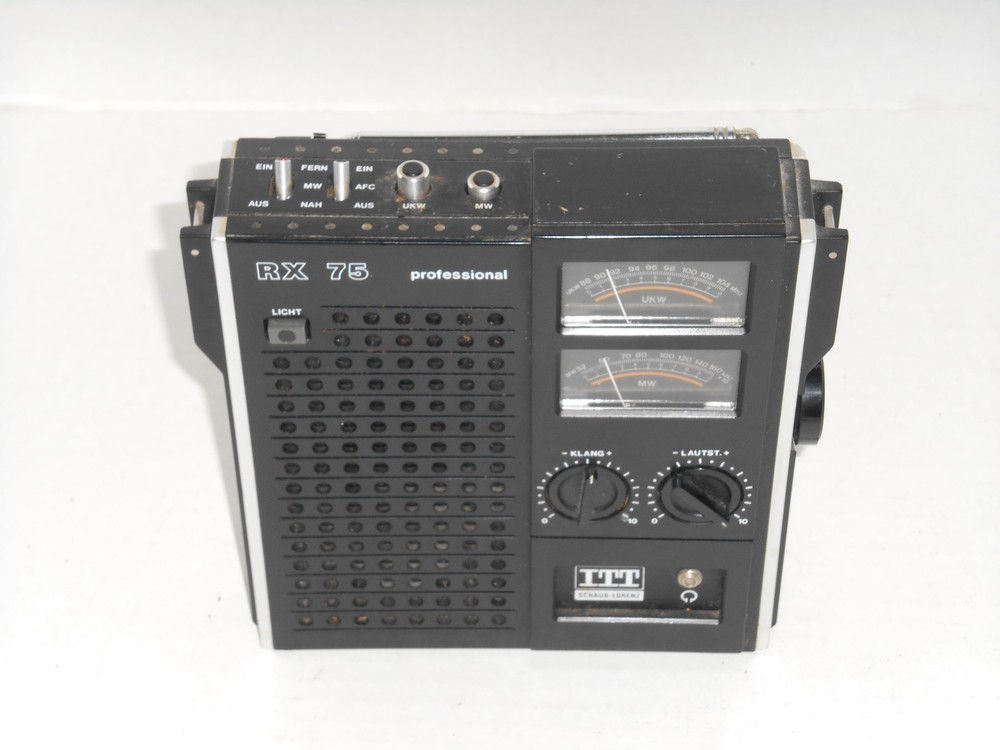 1975/75 ITT SCHAUB-LORENZE AM/FM RADIO – COMPLETE & WORKING