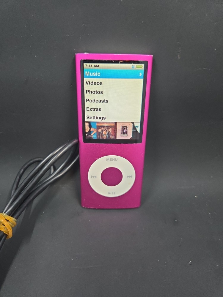 Apple iPod Model Nano 4th Generation, 16GB Pink Works Tested