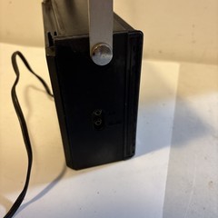PANASONIC PORTABLE AM/FM RADIO MDL # RF-593 AC OR BATTERY. Works Well