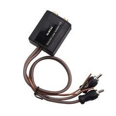 Durable RCA Stereo Ground Loop Isolator for Audio Signals Eliminate Noise Filter
